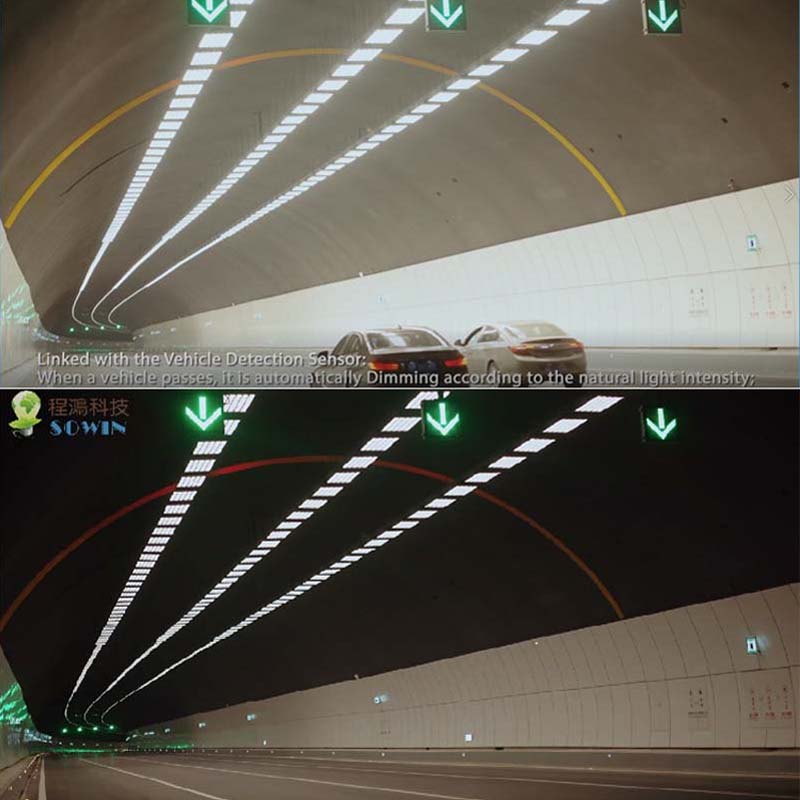 черный туннель & эффекты белого туннеля решаются датчиком движения и дневным светом Sonsor отлично